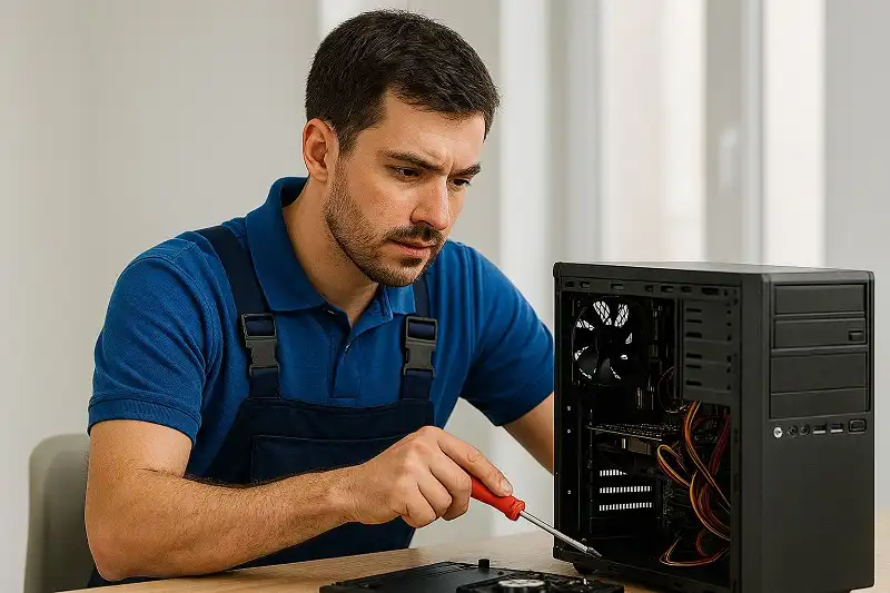 سرویس کامپیوتر در محل